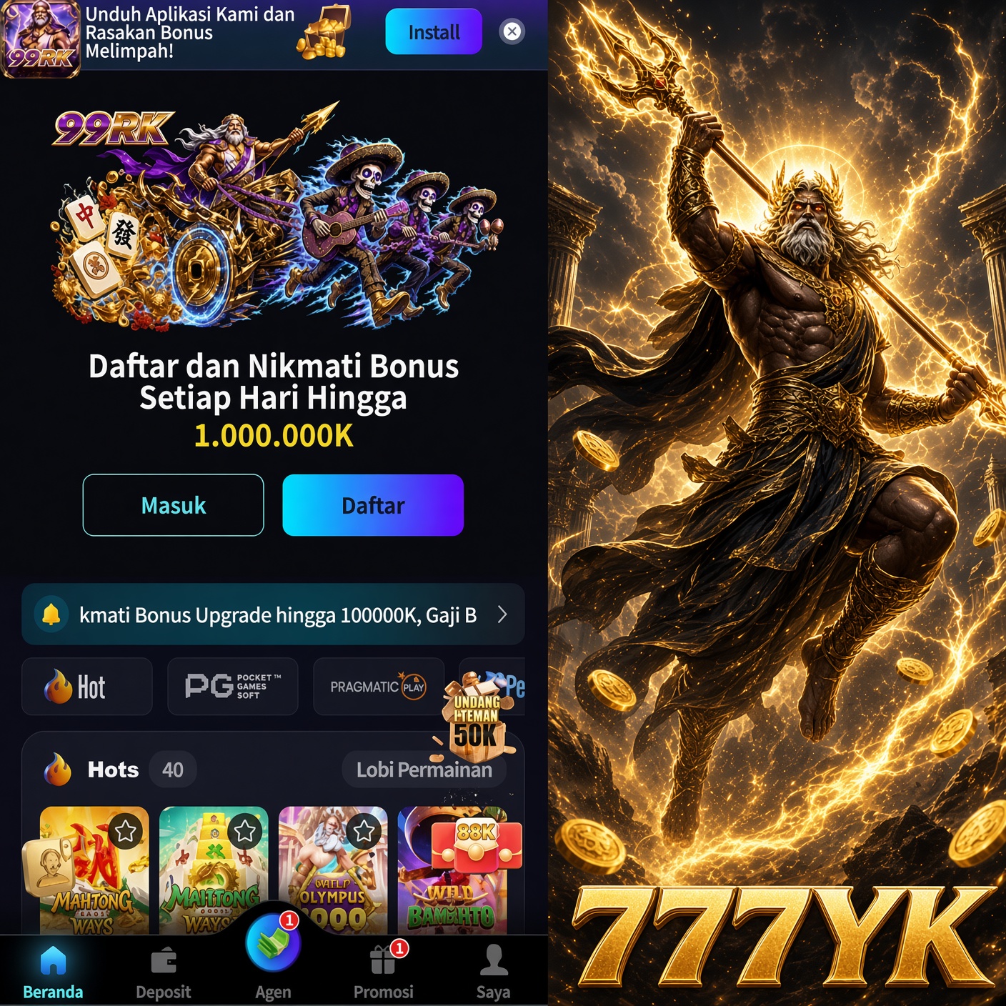 777YK - Platform Slot Online dengan Pengalaman Bermain Terbaik