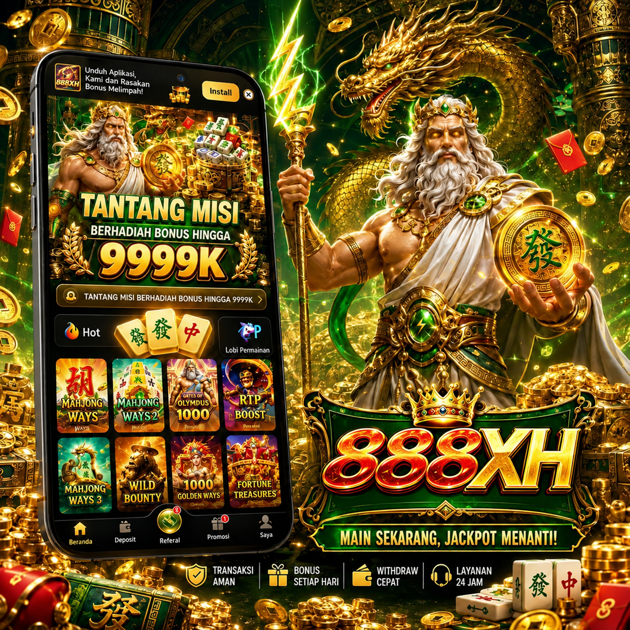 888XH - 888xh Slot Indonesia Jadi Pilihan untuk Menjelajahi Tema Slot Online Berbeda