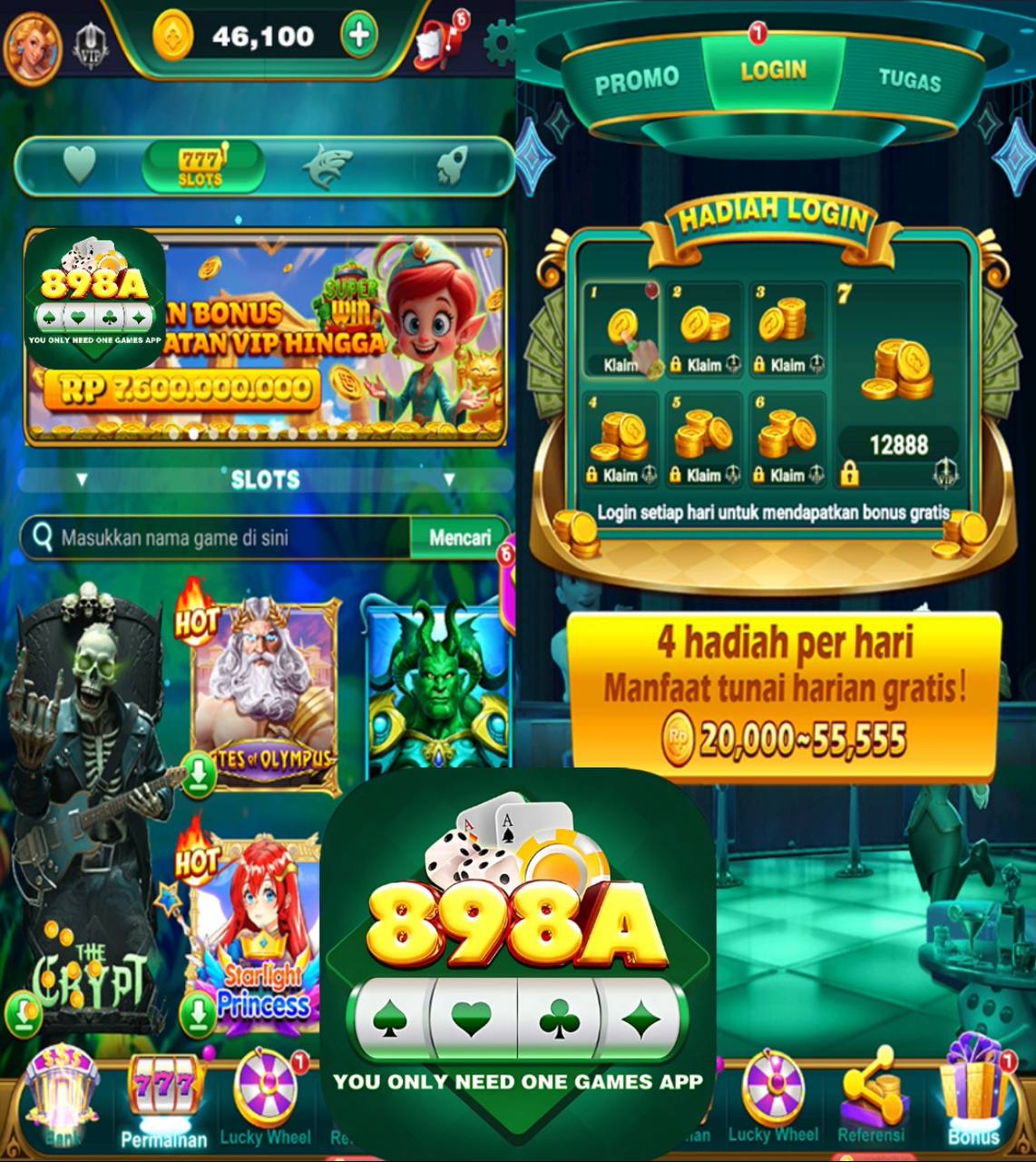 898A - 898a Platform Game Online dengan Beragam Pilihan Permainan Seru