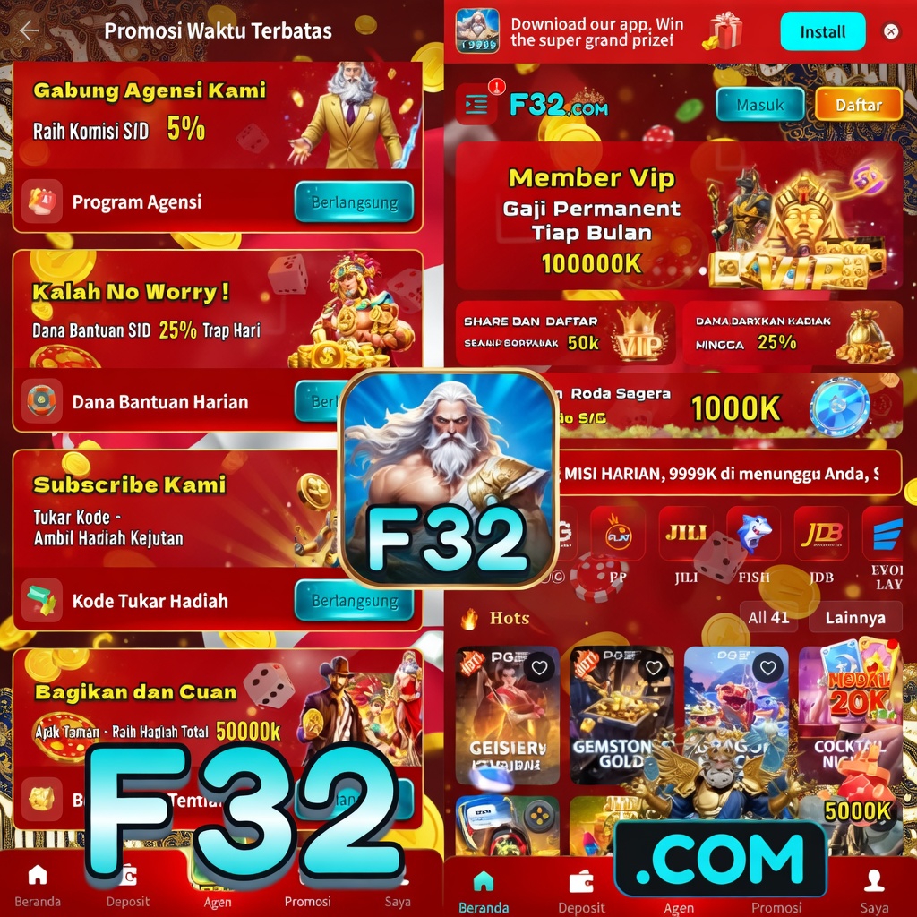 F32 - f32 agen slot online terpercaya di Indonesia dengan slot gacor hari ini terbaik dari slot88 di tahun 2026 ini.
