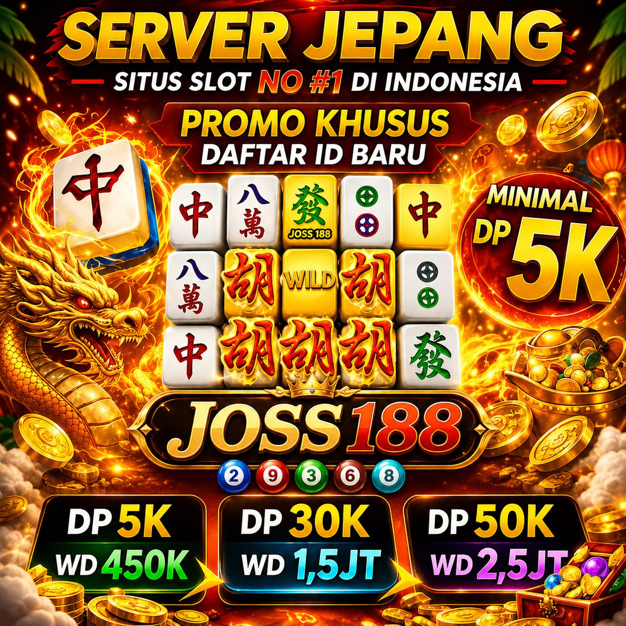JOSS188 - Jelajahi Ragam Slot Online dengan Tema Menarik
