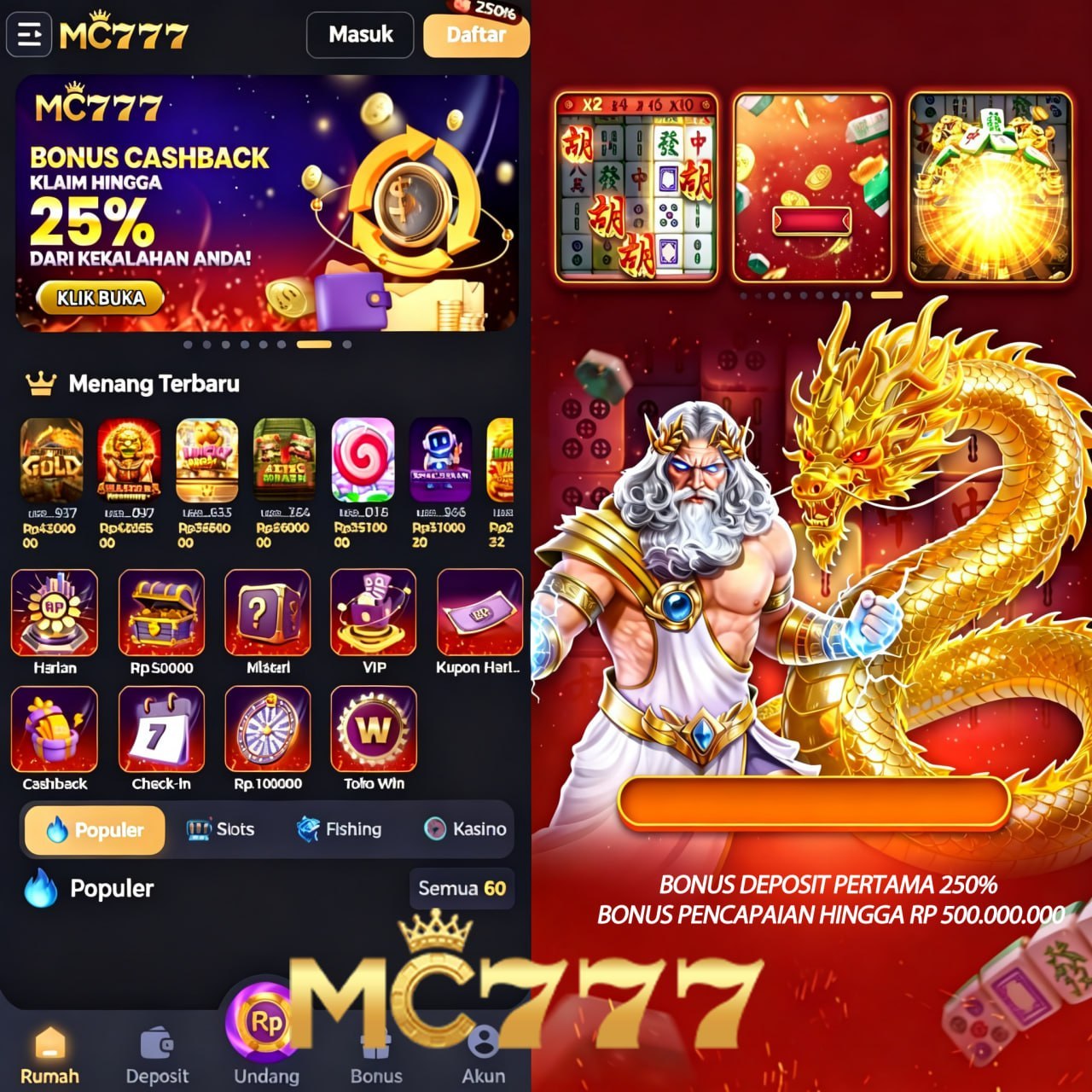 MC777 - Link Alternatif Game Kasino dan Slot Online