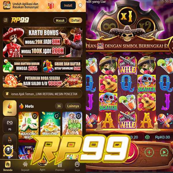 RP99 - Dowdload & Install Aplikasi Slot Asli Minimal Bet 400 Perak